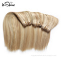 Raw Brazilian Virgin Human Hair Extension Blonde Deep Wave Hair Weft